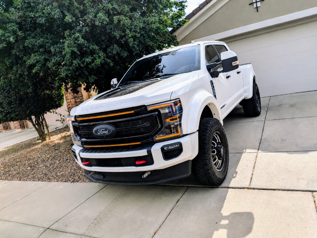 2021 Ford F-450 Limited — completed repair