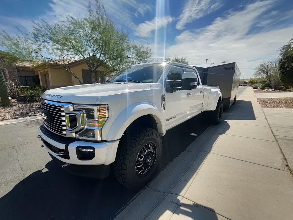 2021 Ford F-450 Limited before custom work